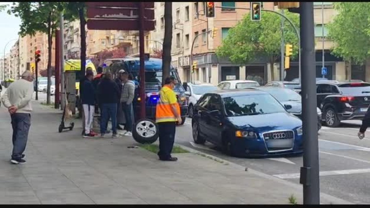 El vehicle accidentat