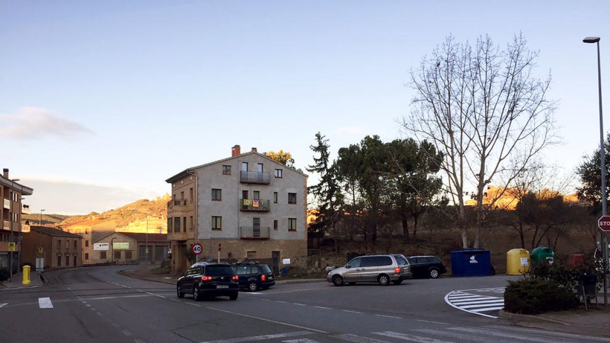 Una de les zones en què es col·locarà un dels passos.