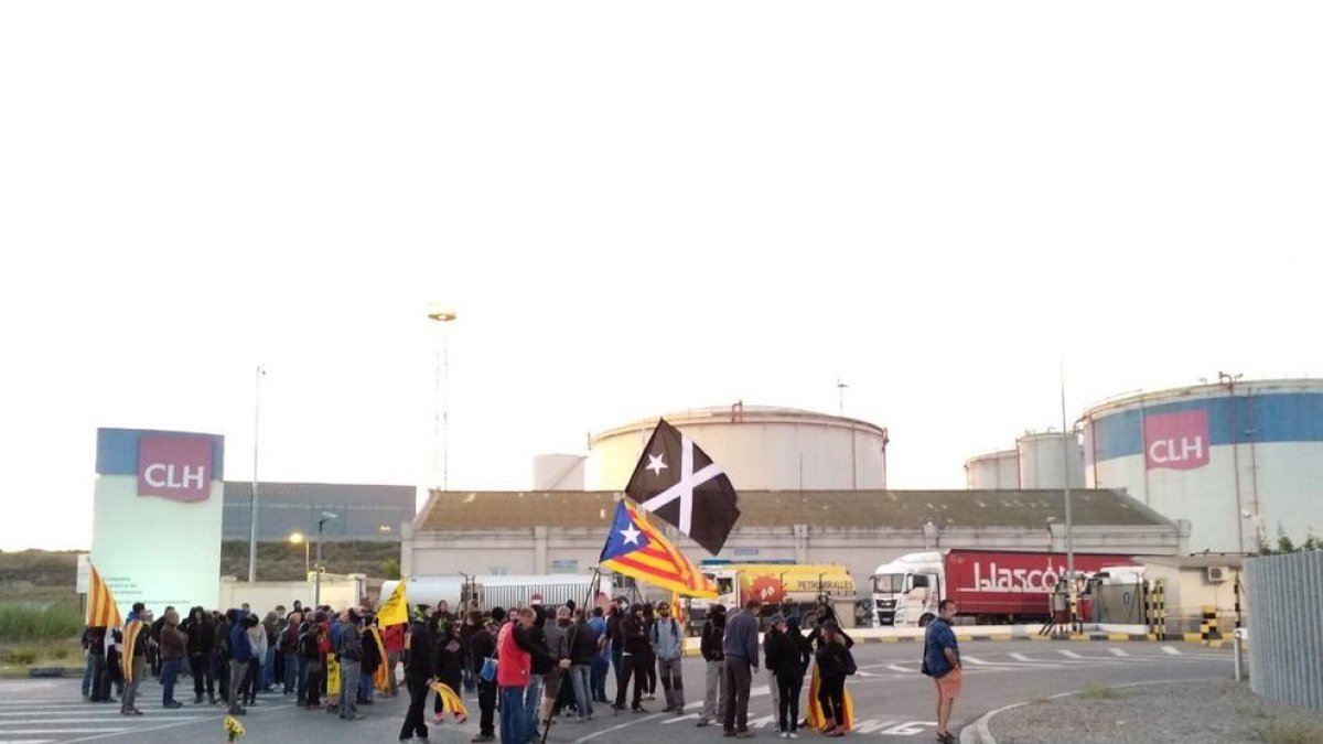 Els CDR tallen l'LL-11 a Lleida