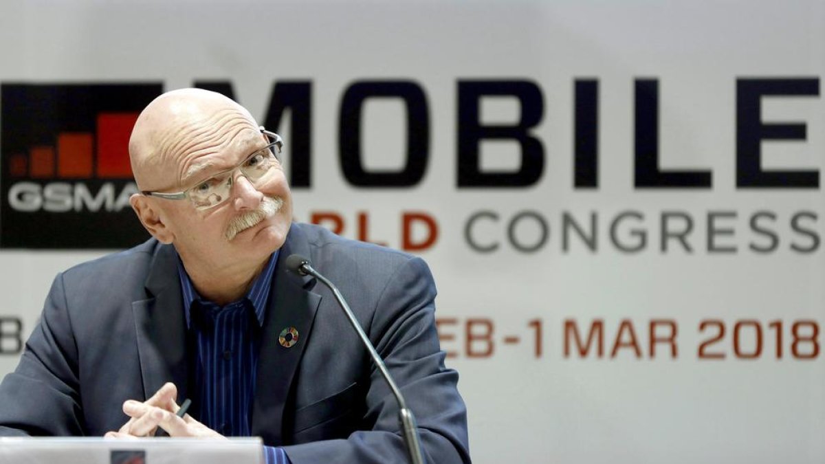 Uno de los principales organizadores del MWC, John Hoffman.