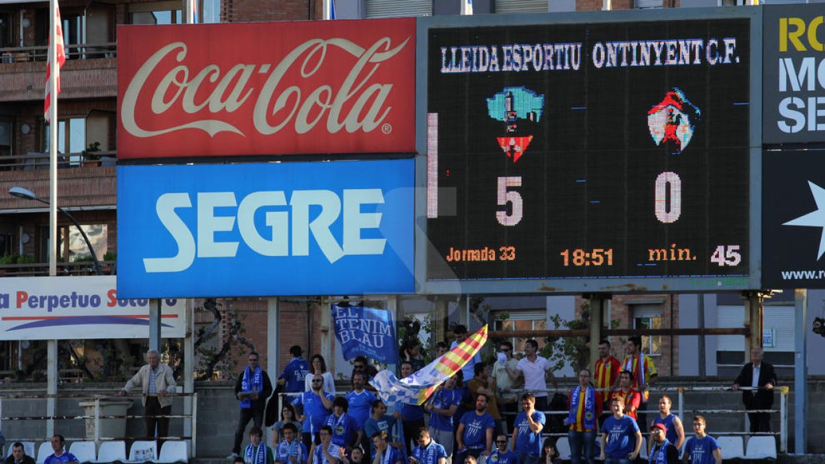 Arriba el nou marcador per al Camp d'Esports