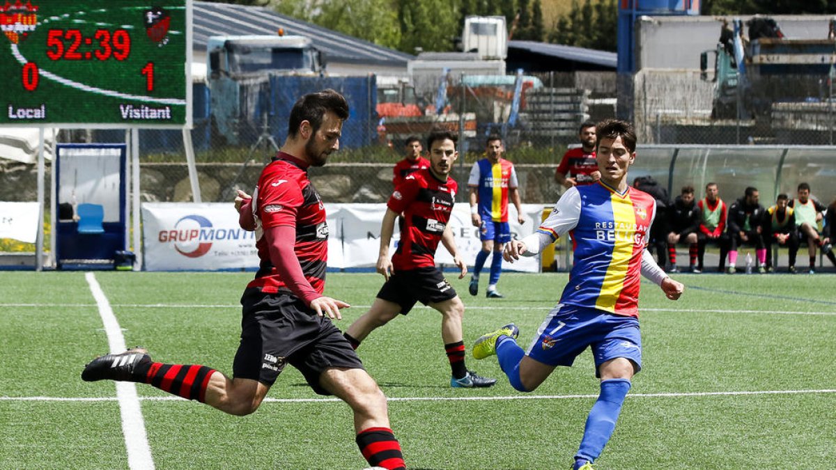 El Andorra terminó con la dinámica positiva del EFAC, que llevaba ocho partidos sin perder.