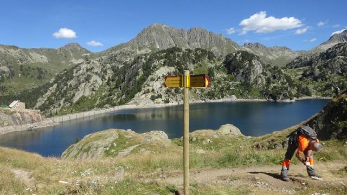 Imagen del paraje de Colomers, donde se mejorará el acceso.