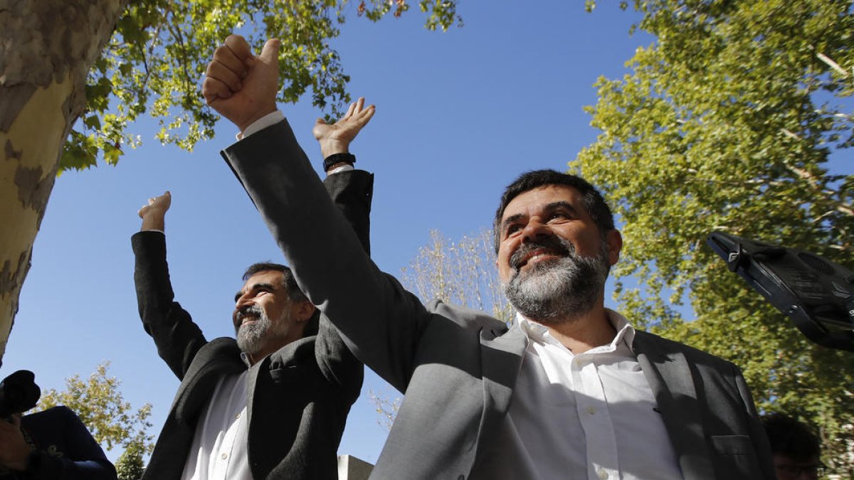 La Audiencia Nacional rechaza poner en libertad a Sànchez i Cuixart
