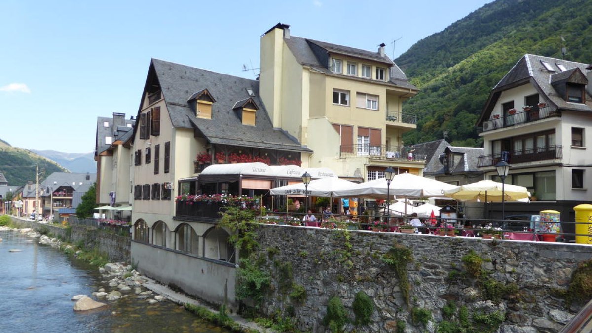 Imatge d’arxiu del municipi de Les.