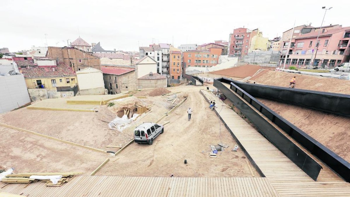 L’estat actual de l’antic call, al Centre Històric.