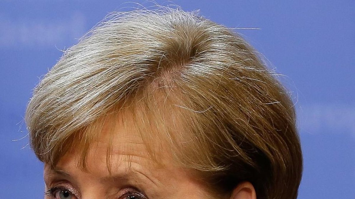 Angela Merkel.