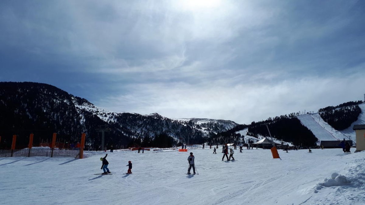 Imagen de una de las pistas de la estación de Espot.
