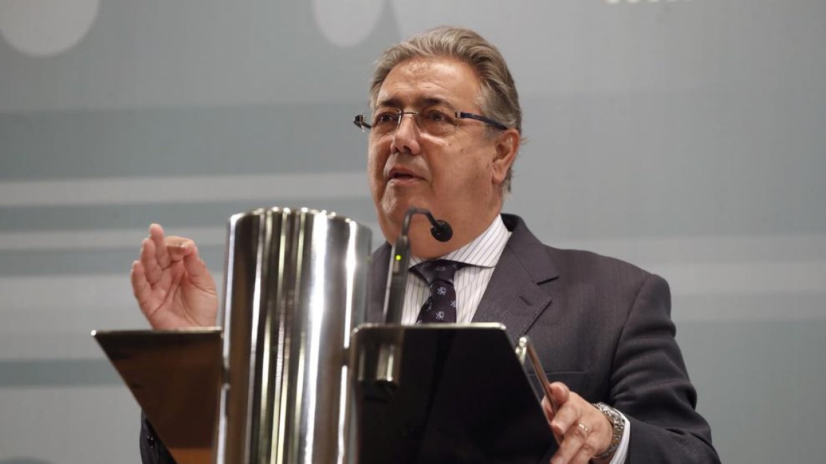 El ministro de Interior, J.I. Zoido, en una imagen de archivo.
