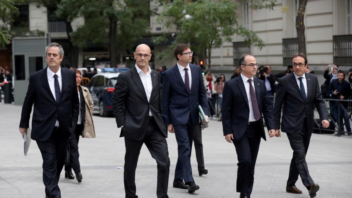 Turull i Rull demanen a l'Audiència la seua posada en llibertat al·legant que acaten el 155