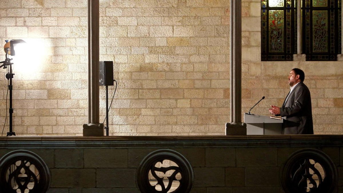 Junqueras i Romeva demanen ja que un altre diputat pugui votar per ells