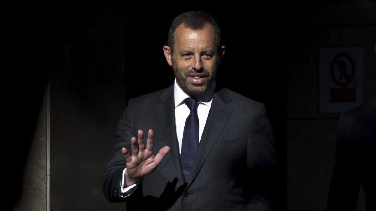 Sandro Rosell, en imatge d’arxiu, fa vuit mesos que està en presó preventiva.