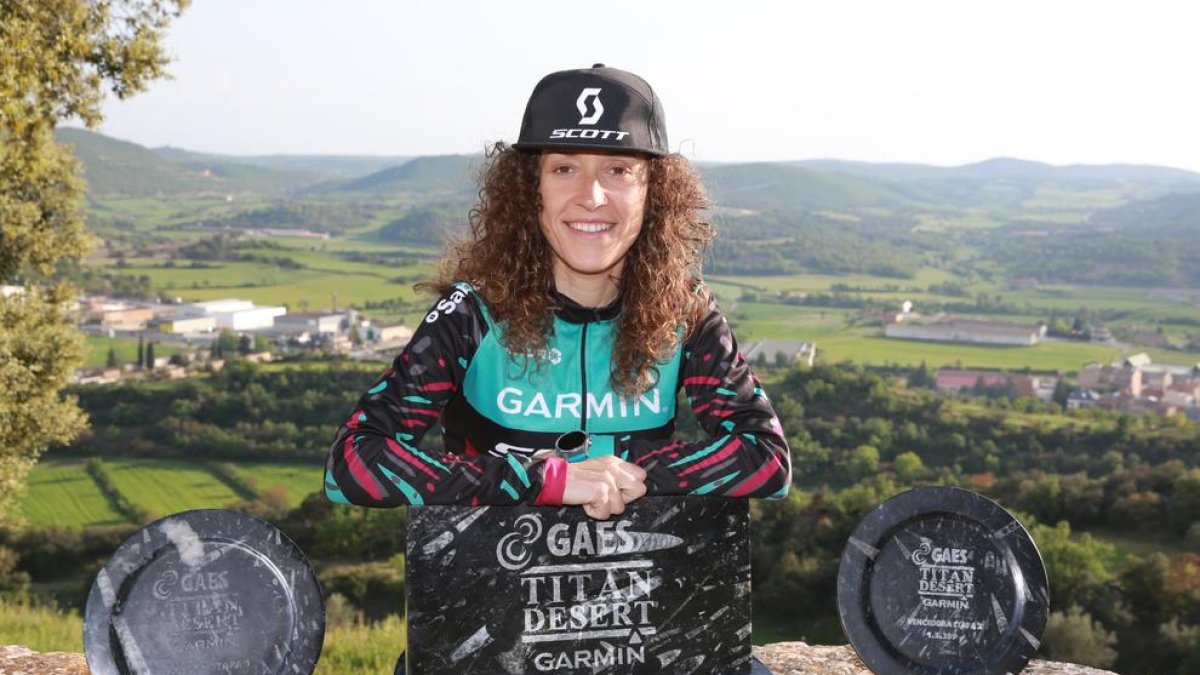 Ramona Gabriel volvió esta semana a Ponts con su segunda victoria en la Titan Desert.