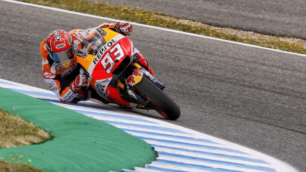 Marc Màrquez és segon al Mundial, amb un punt menys que el líder, Dovizioso.