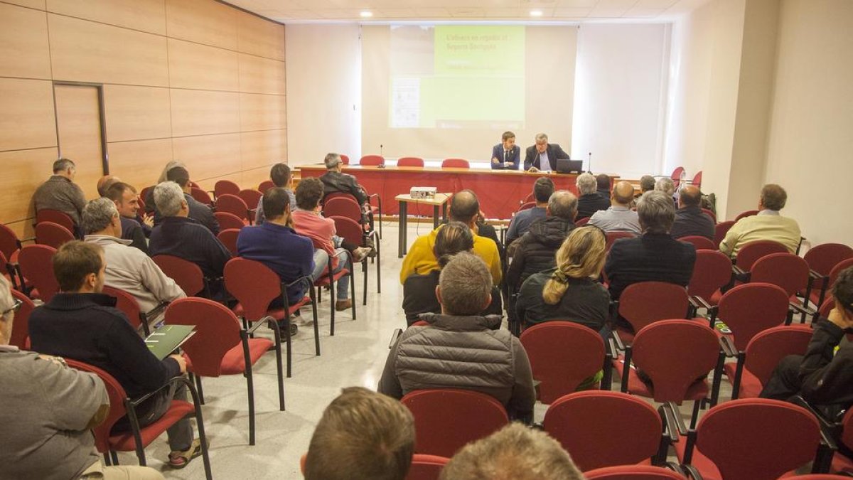 La jornada tècnica celebrada ahir a Tàrrega.