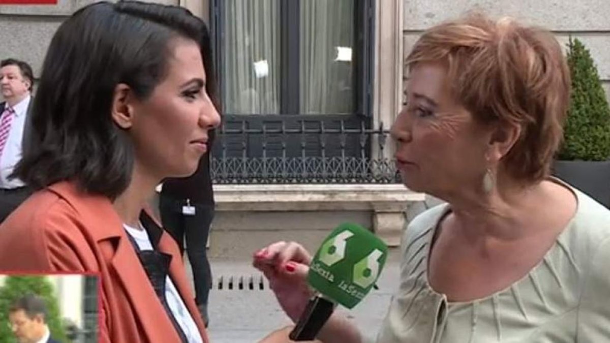 Villalobos amb Ana Pastor.