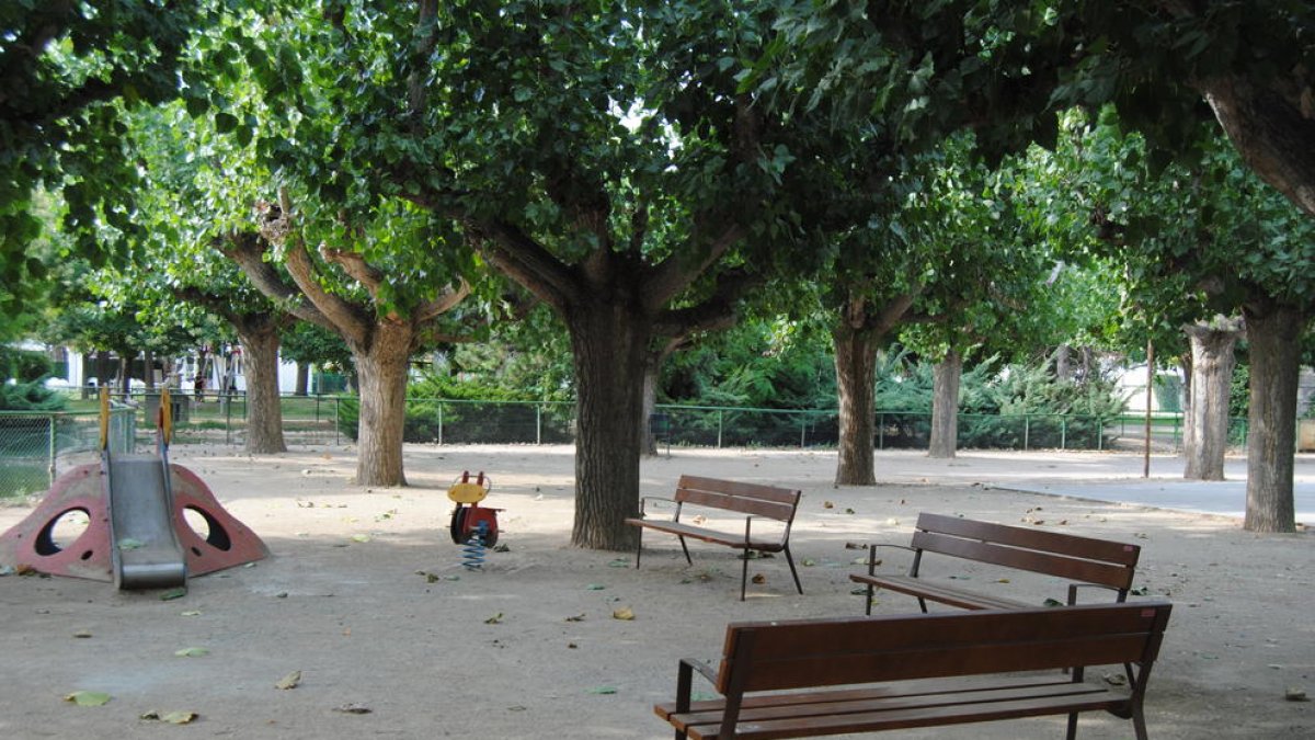 El parc municipal de Mollerussa.