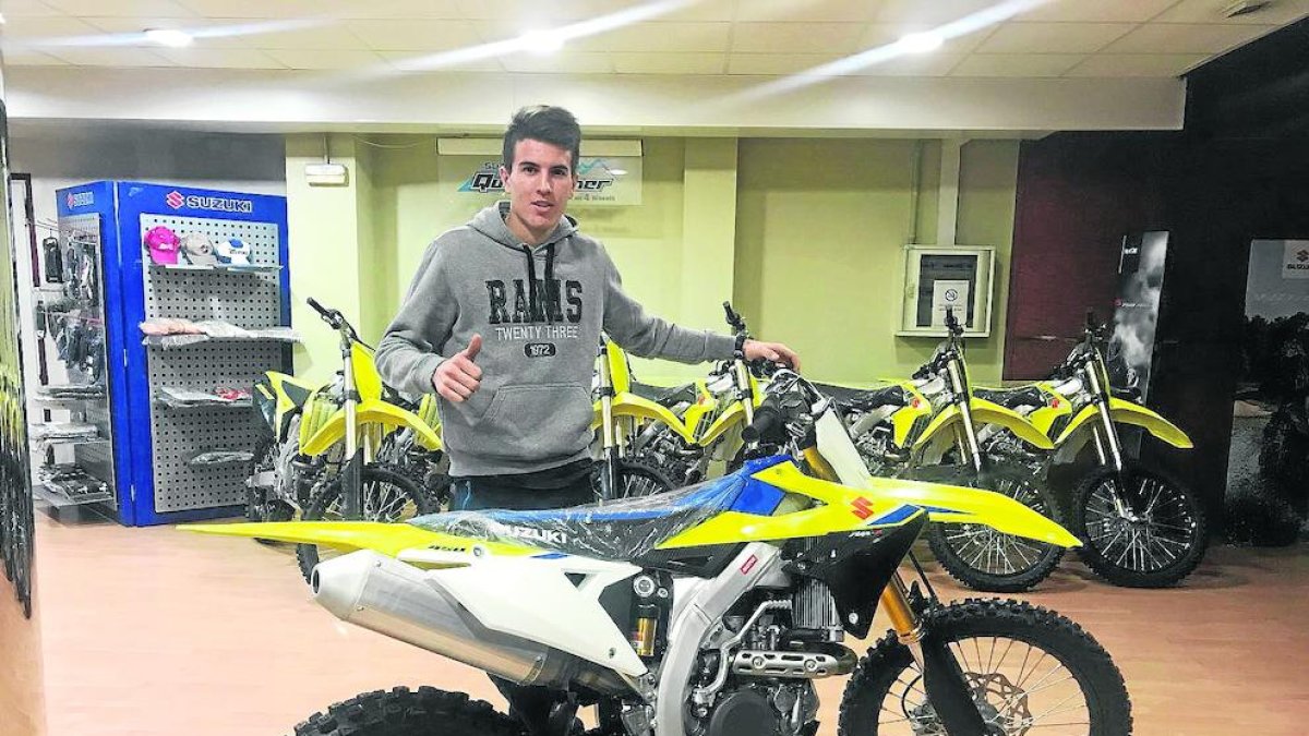 Jaume Gaya, a l’Europeu amb el Suzuki Grau