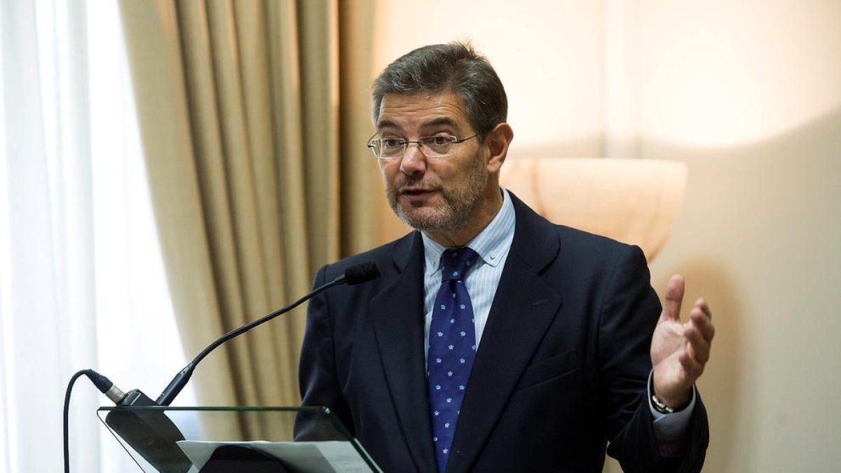 Imagen de archivo del ministro de Justicia español, Rafael Catalá.
