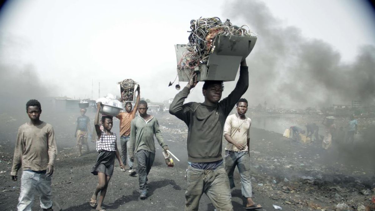 L’abocador d’Agbogbloshie a Ghana és un dels llocs més contaminats del món.