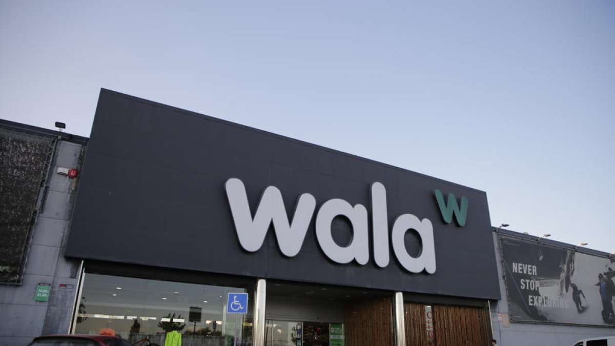 Imagen de la fachada del Wala en Lleida.