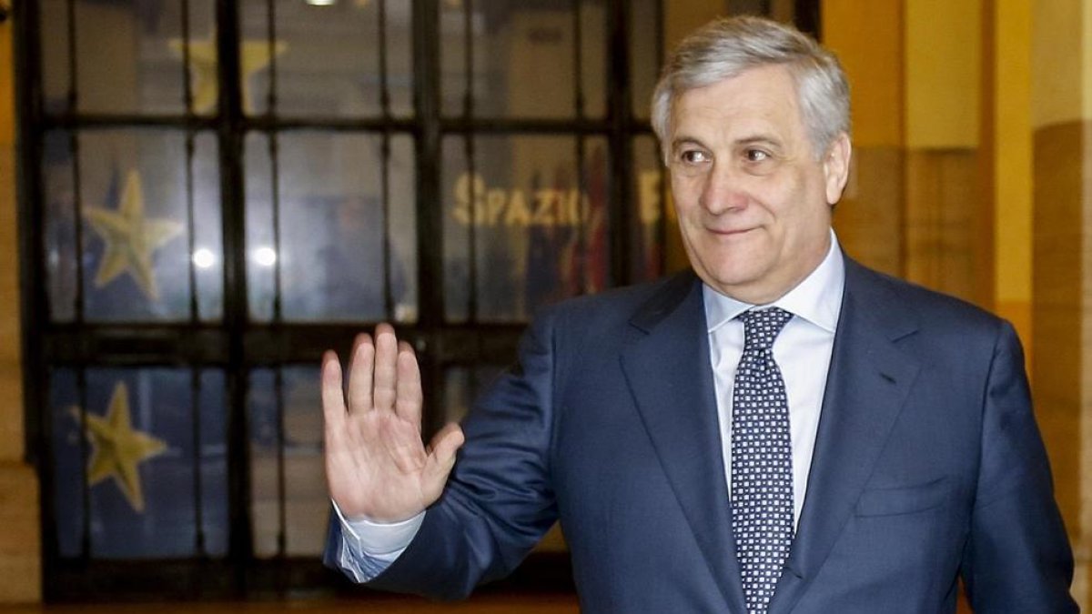 El presidente del Parlamento Europeo (PE), Antonio Tajani.