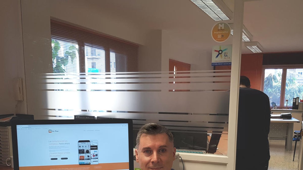 leandre. El responsable de l’empresa Globalia Grup, creadora de l’aplicació Ogeo Manager.