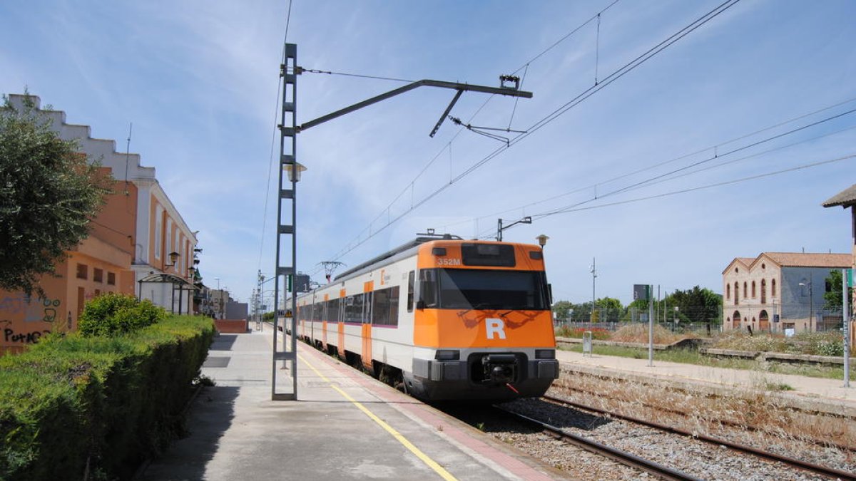 Imatge d'arxiu d'un Ferrocarril