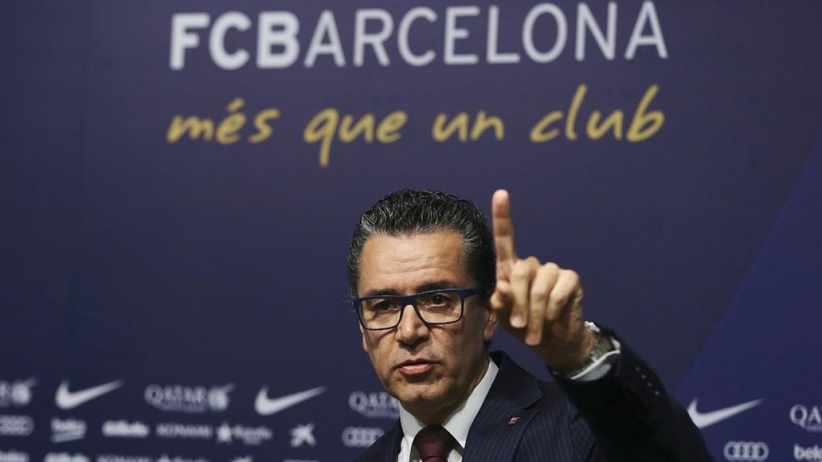 Josep Vives, portavoz del FC Barcelona.