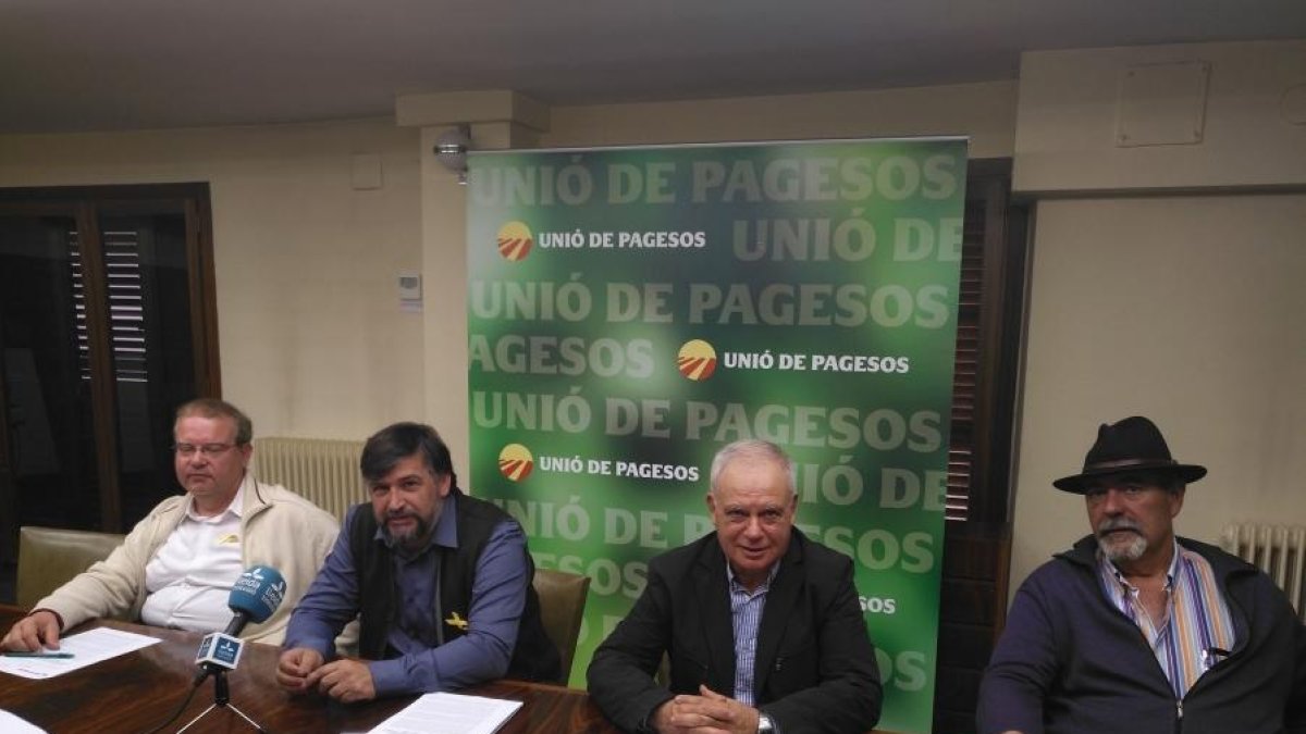 UP denuncia que la valoració de les construccions agràries dels pressupostos és inconstitucional