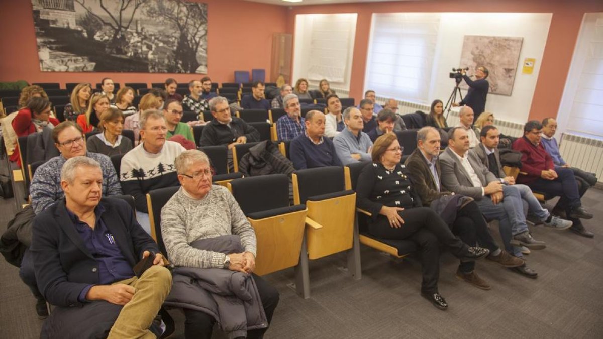 La presentació ahir del nou projecte per impulsar cultius i indústria al Segarra-Garrigues.