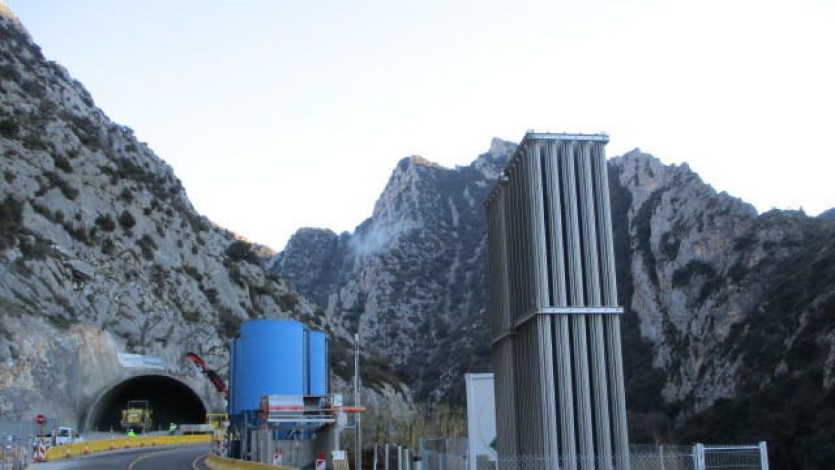 Les voladures per al túnel de Tresponts començaran la pròxima setmana