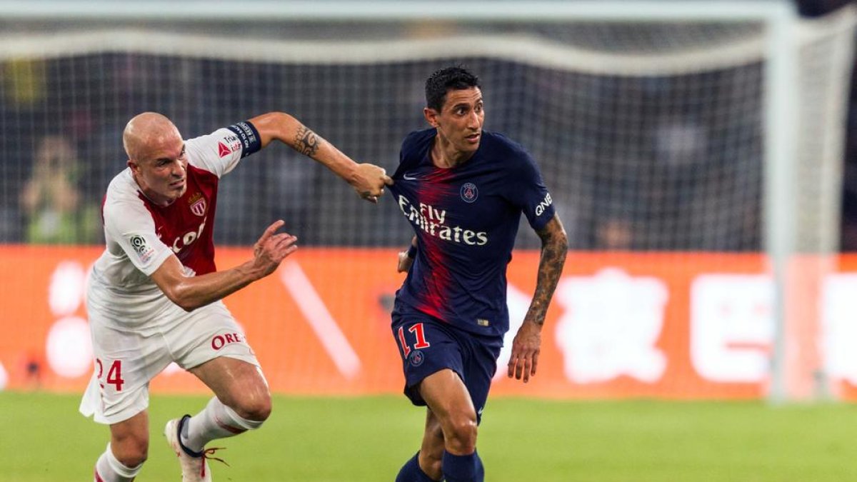 Di María, artífice del triunfo del PSG en el regreso de Neymar