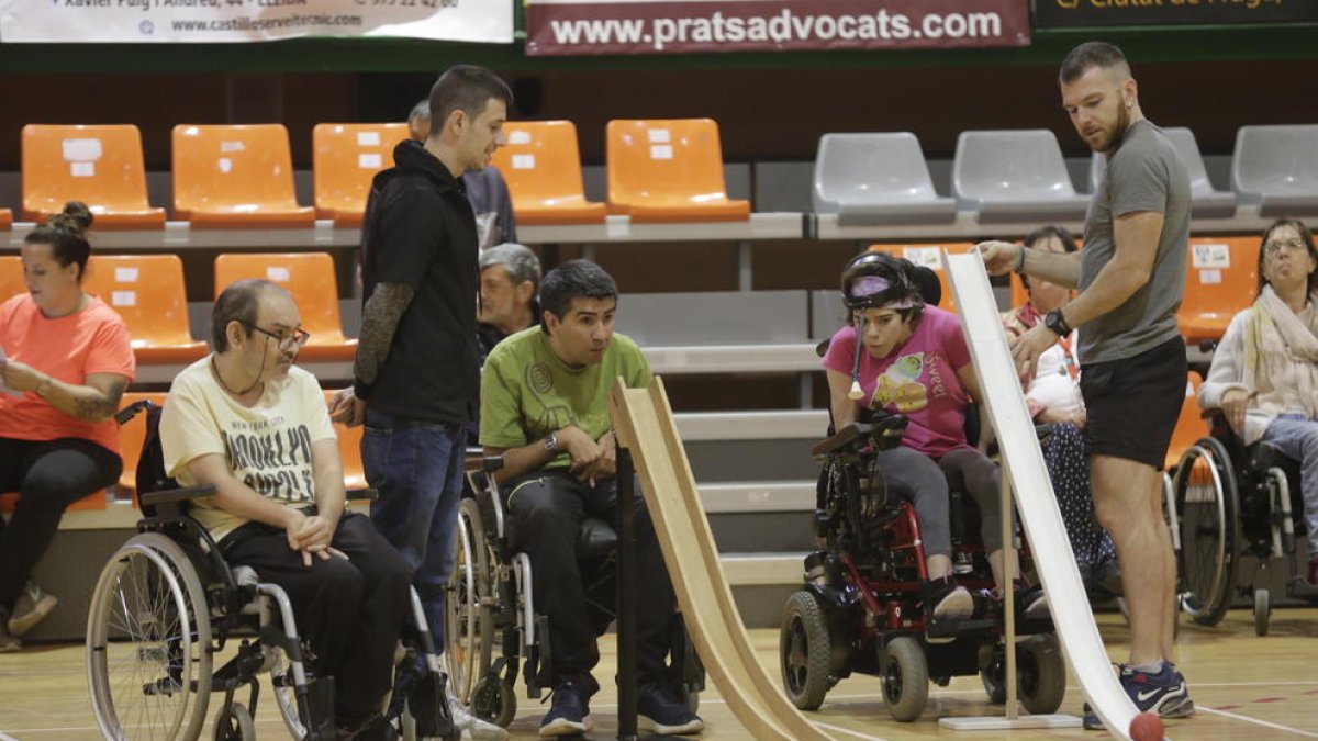 Empieza la primera Challenge de Boccia en Lleida con 35 participantes