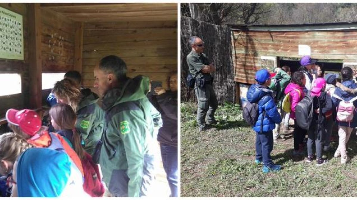 Actividad con alumnos del Alt Urgell y la Cerdanya.