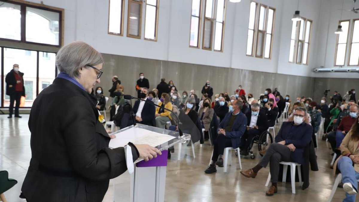 Acte institucional de la Dia de la Dona a Lleida