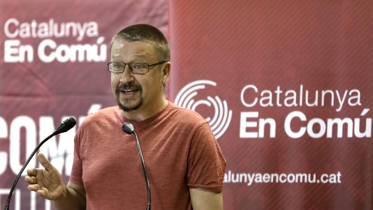 El ya exlíder de En Comú Podem Xaviert Domènech
