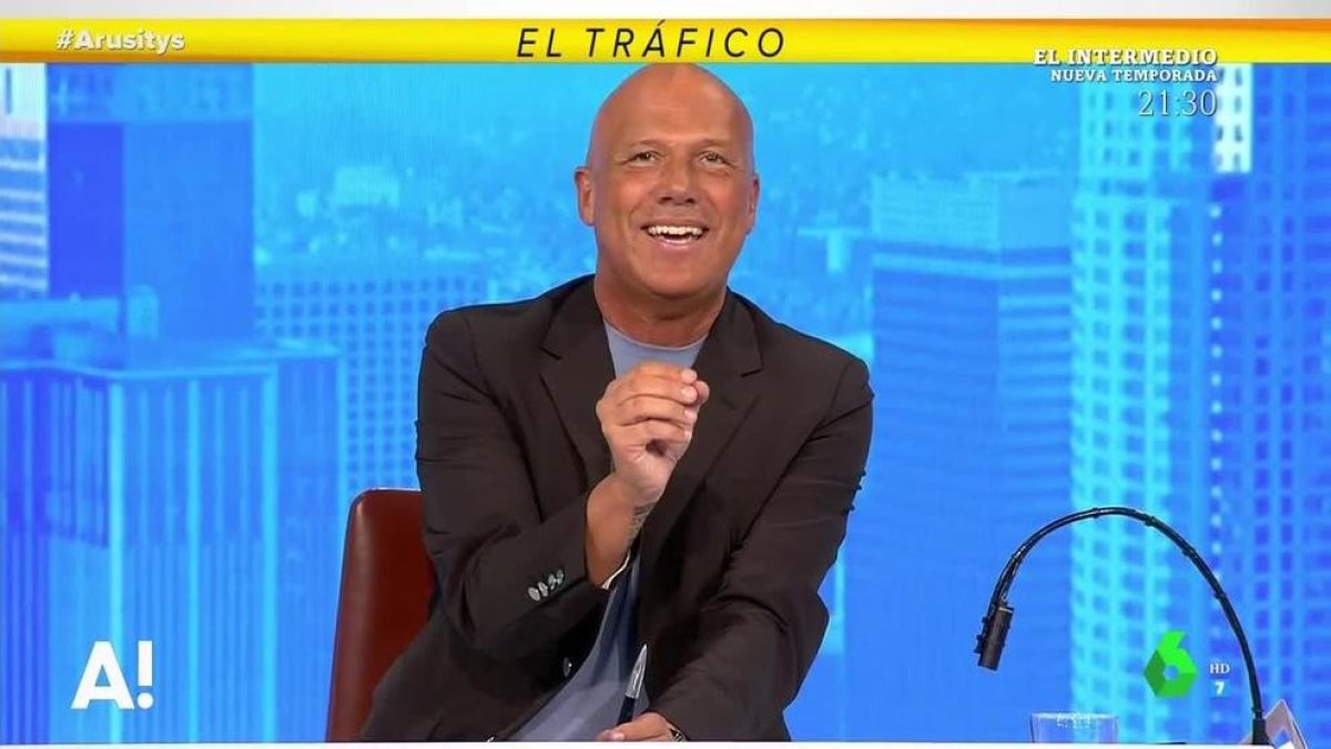 El ahora Alfonso Arús en La Sexta.
