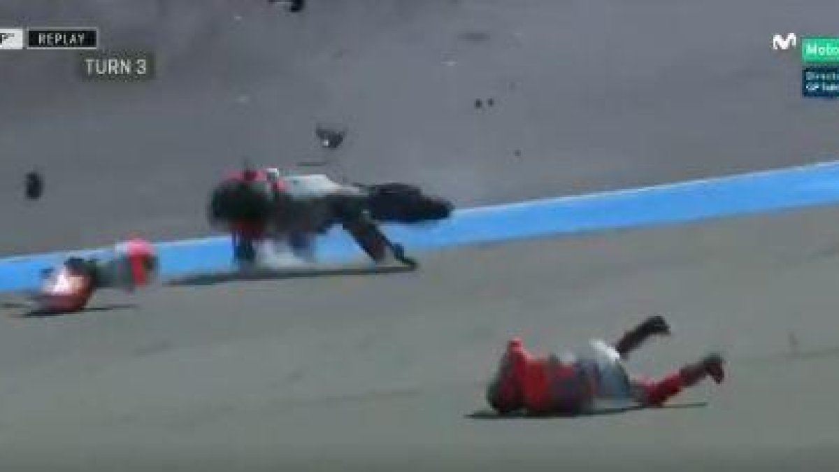 VÍDEO. Espectacular caída de Jorge Lorenzo en Tailandia