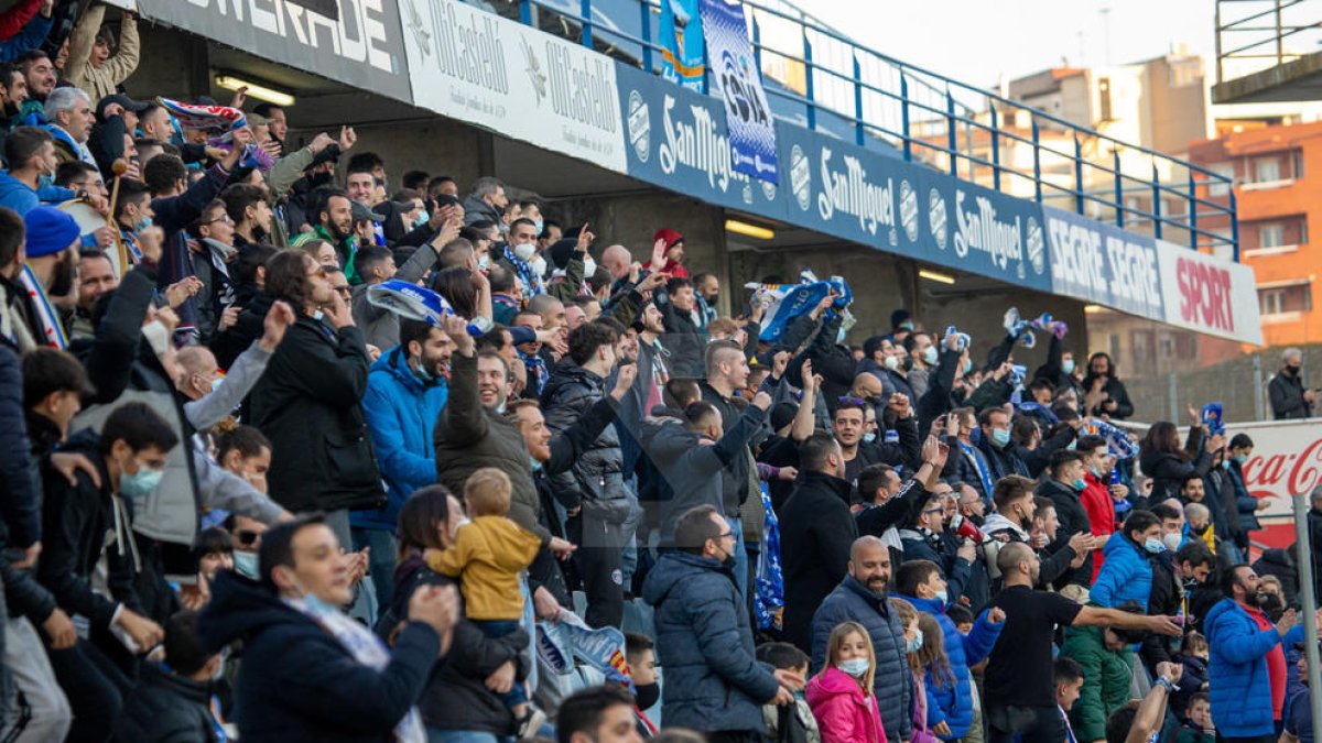 Torna la il·lusió al Camp d'Esports i al Lleida Esportiu