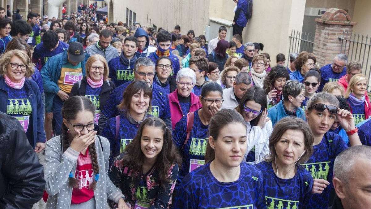 La Cursa de la Dona de Agramunt contó con 584 mujeres y 174 hombres.
