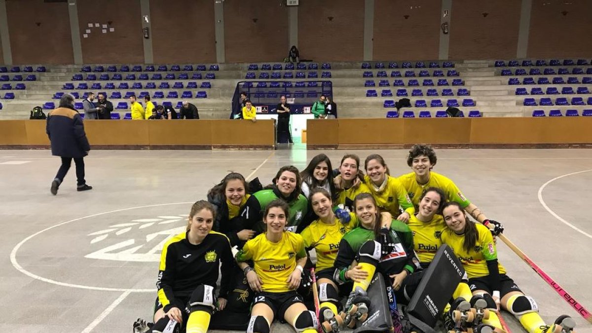 Les jugadores del Vila-sana, que també competeix a l’OK Lliga.