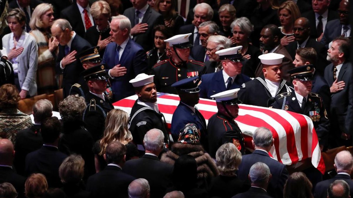Estados Unidos despide a su expresidente George H. W. Bush