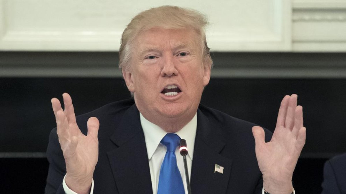El controvertido Donald Trump vive una polémica tras otra desde que llegó al poder hace un año.