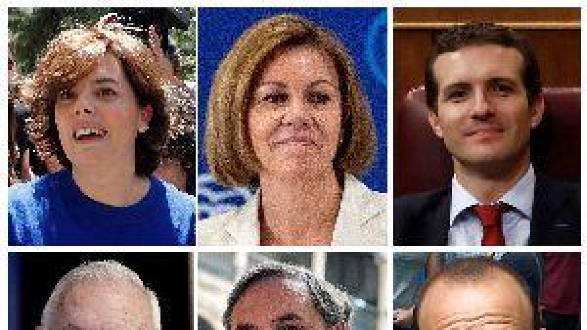 Sáenz de Santamaría gana la primera vuelta del PP y pasa el corte con Casado