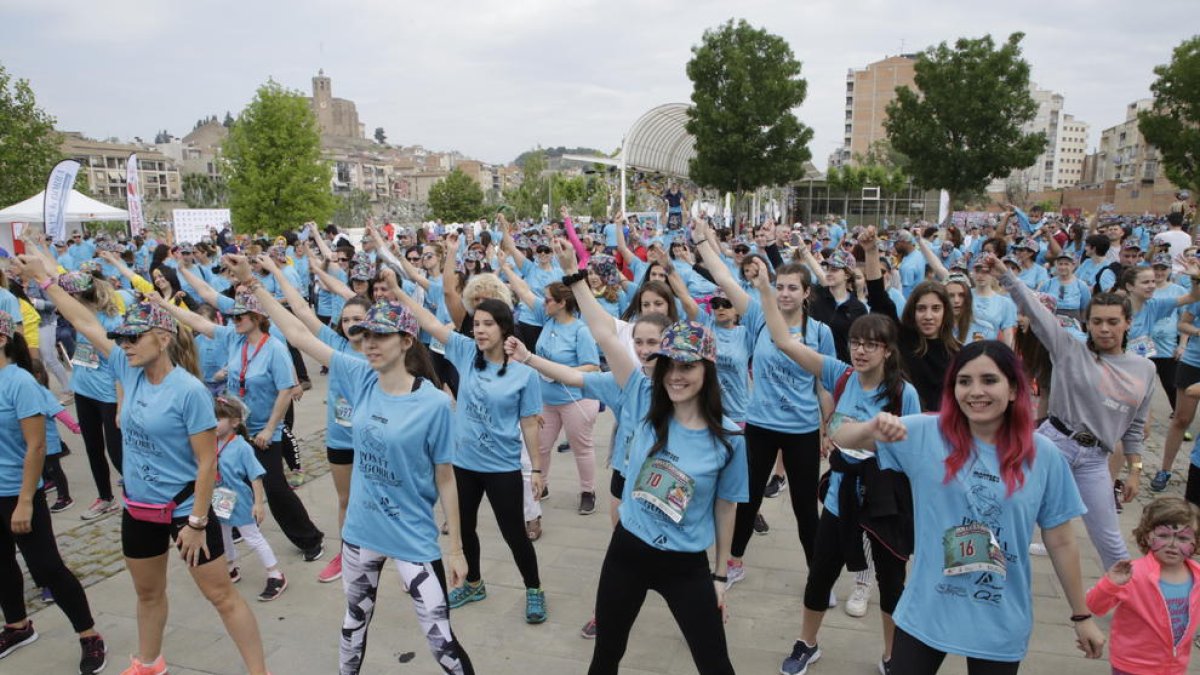 Miles de personas participaron en Balaguer en las actividades organizadas por Afanoc.