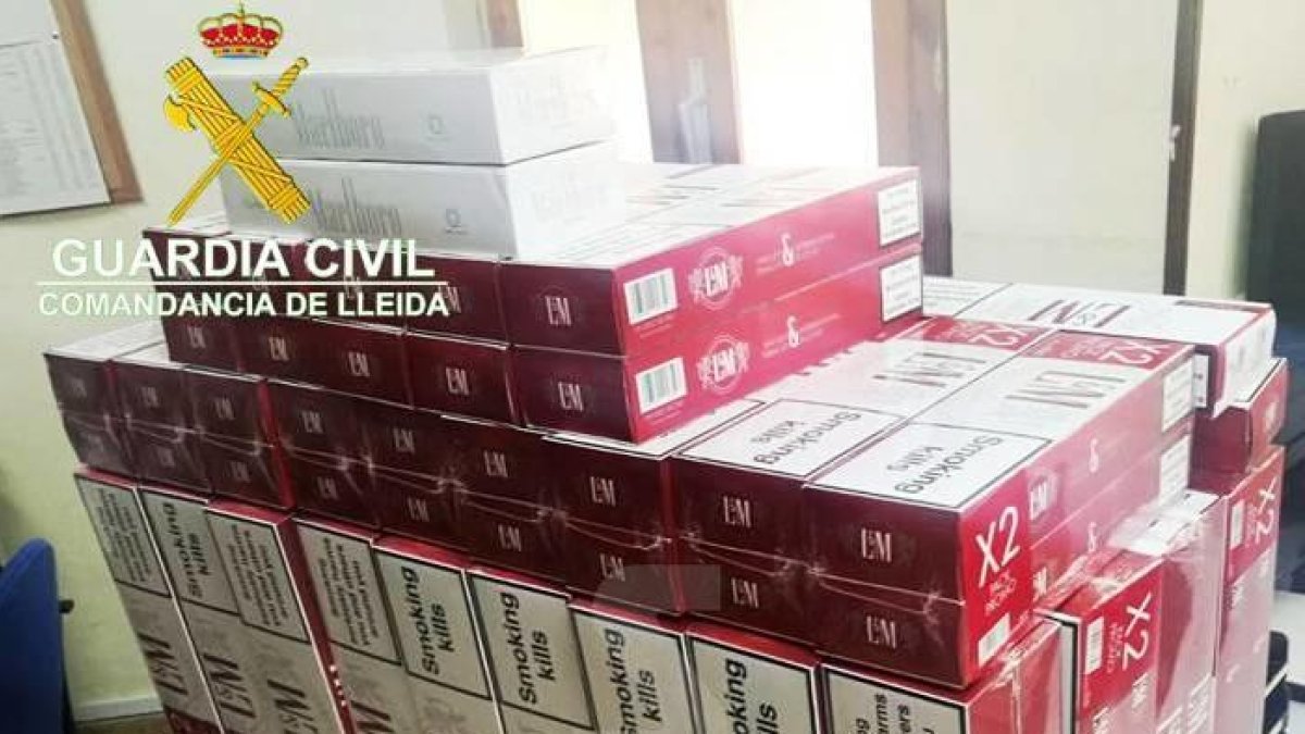 Intervienen tabaco de contrabando por un valor de unos 8.000 euros en les Valls de Valira