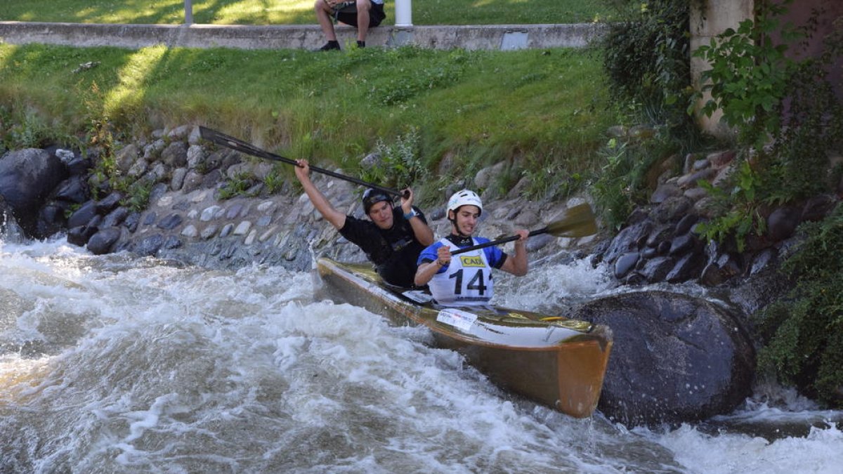 El Parc del Segre va acollir per primera vegada l’any passat una prova de descens esprint.