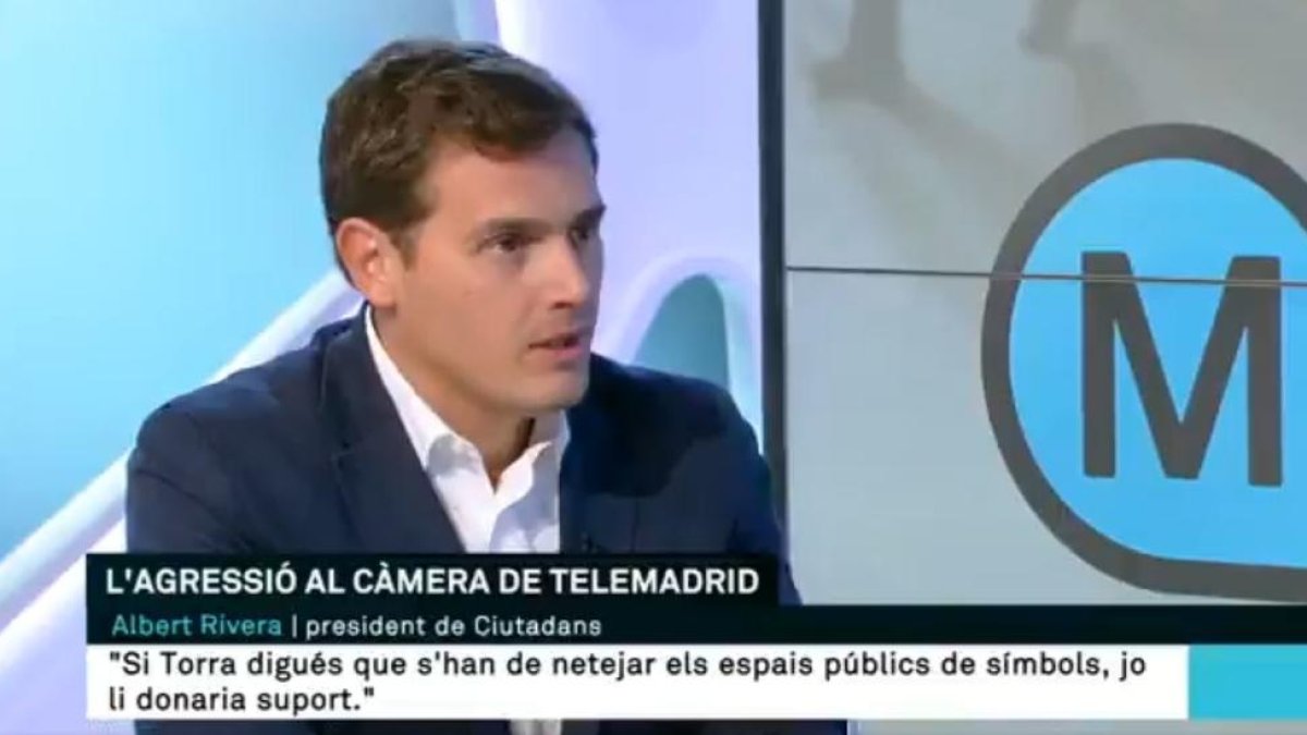 VÍDEO. Encontronazo entre Albert Rivera y Lídia Heredia en TV3