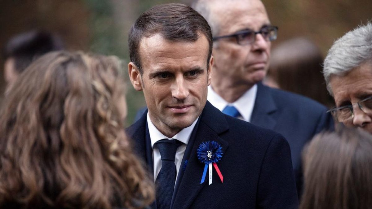 El presidente de Francia, Emmanuel Macron.